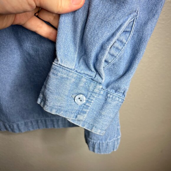 Passion-I Vintage Lighthouse Embroidered Shirt Womens Size XL Full Button Collar - Picture 5 of 6